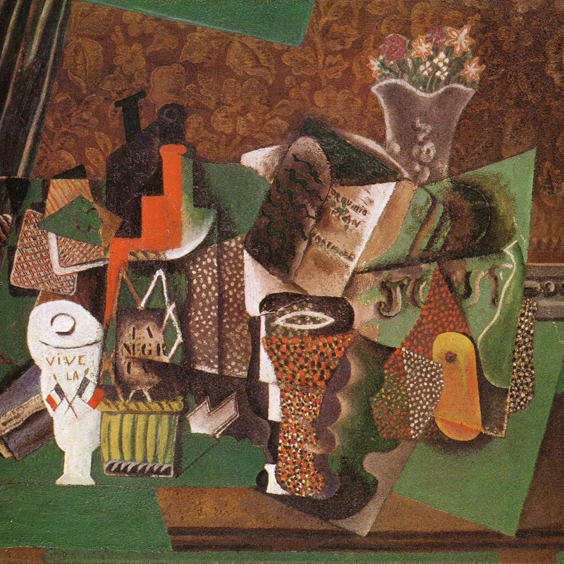 Picasso Still Life with Cards, 1914