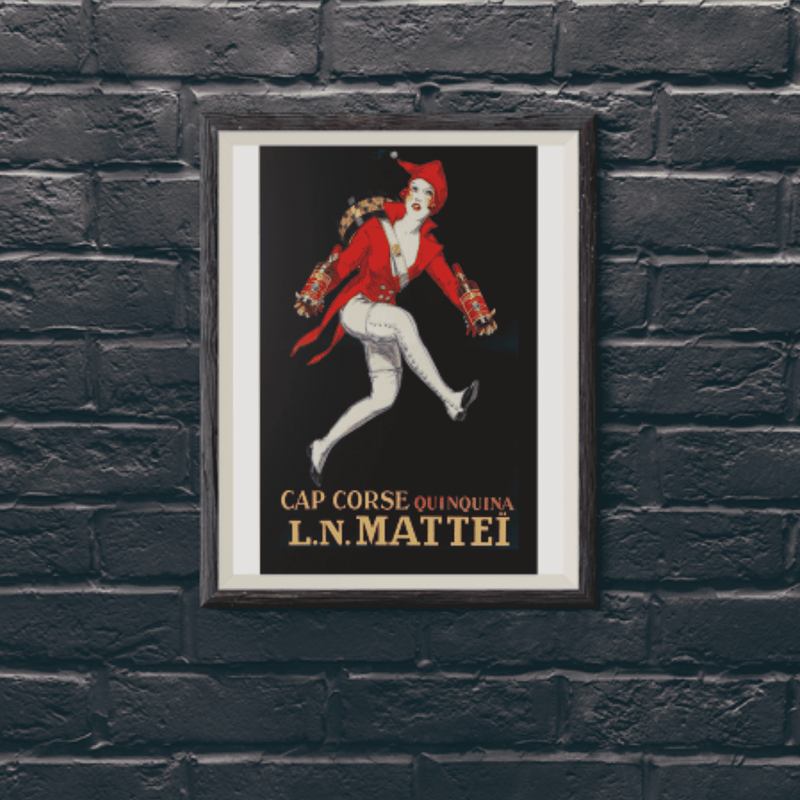 Leonetto Cappiello Italian Aperitif Poster, 1907 by The Poster Archive