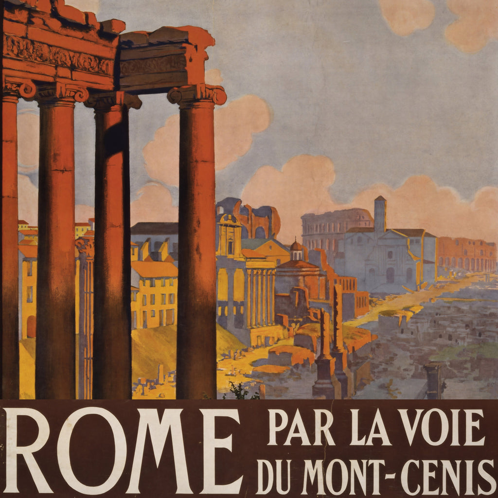 Rome Tourism Poster