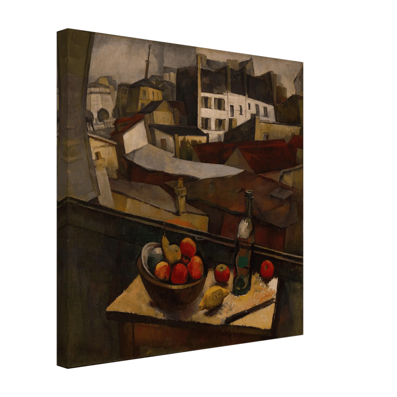 Rivera Knife and Fruit Still Life, 1917