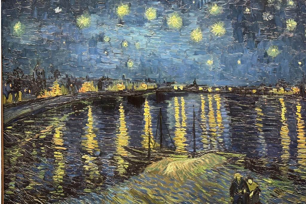 Van Gogh Starry Night Over the Rhone, 1888