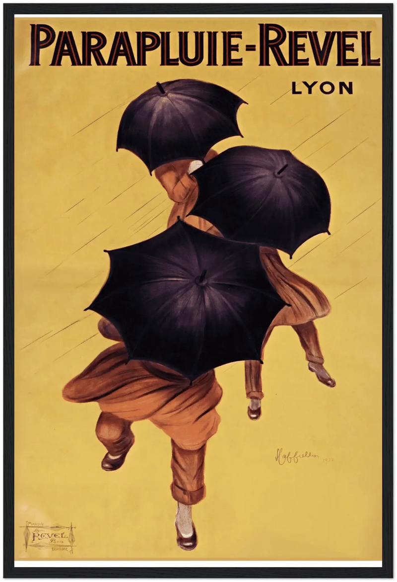 Parapluie-Revel — Classic French Umbrella Advertising Poster, 1922