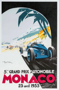Monaco Grand Prix Poster, 1933
