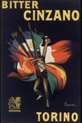 Leonetto Cappiello Cinzano Torino Poster, 1921