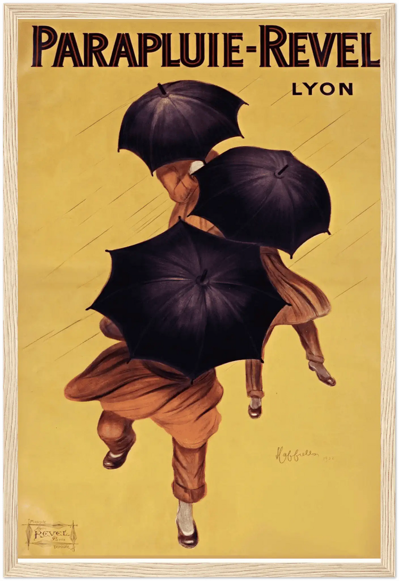 Parapluie-Revel — Classic French Umbrella Advertising Poster, 1922