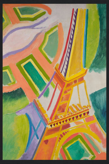 Robert Delaunay Eiffel Tower Art Print, 1911