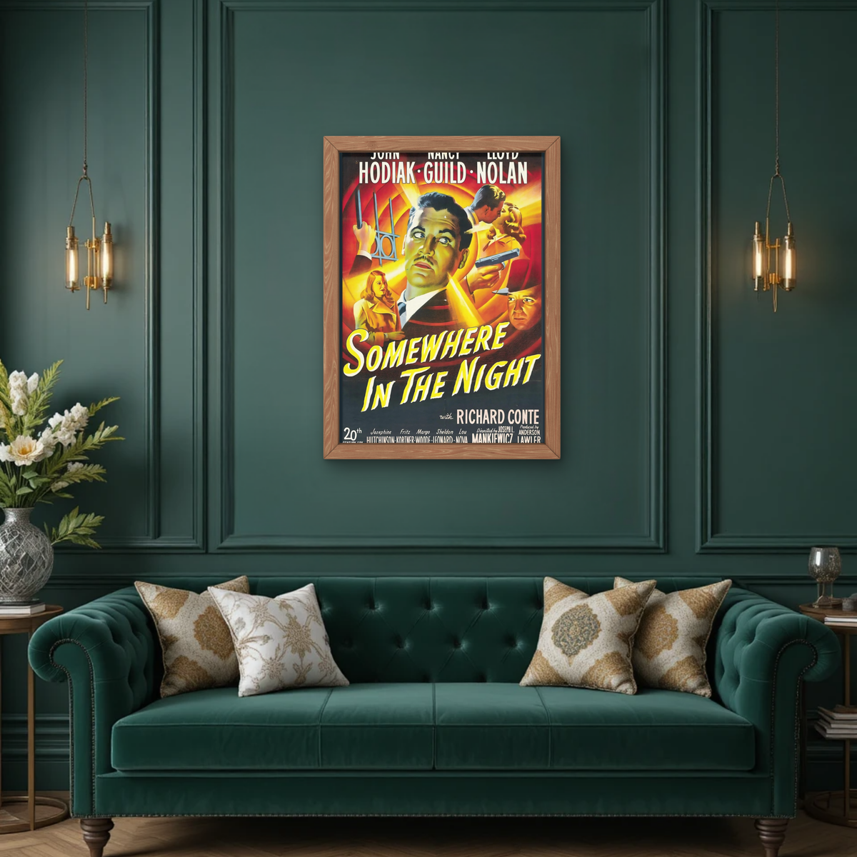 Film Noir B-Movie Poster, 1940s by The Poster Archive