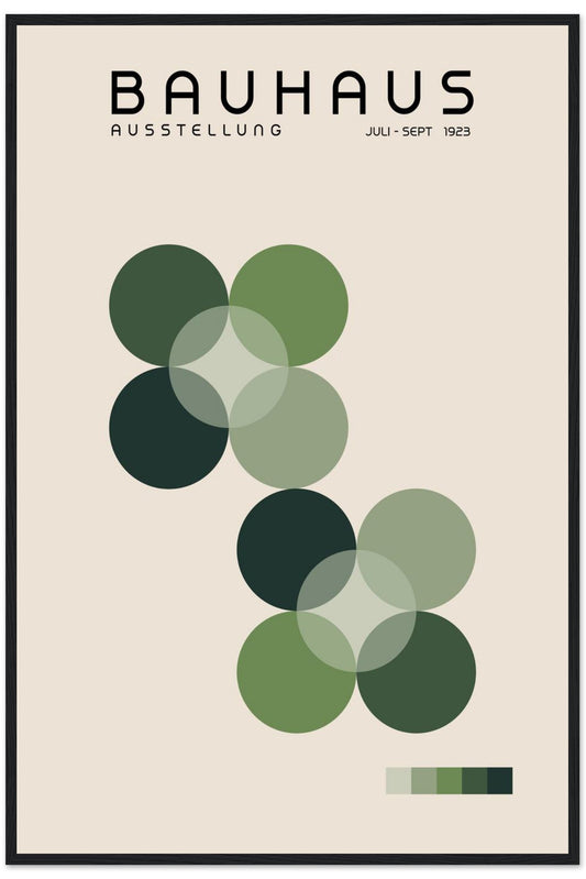 Bauhaus Color Geometry Poster No. 2