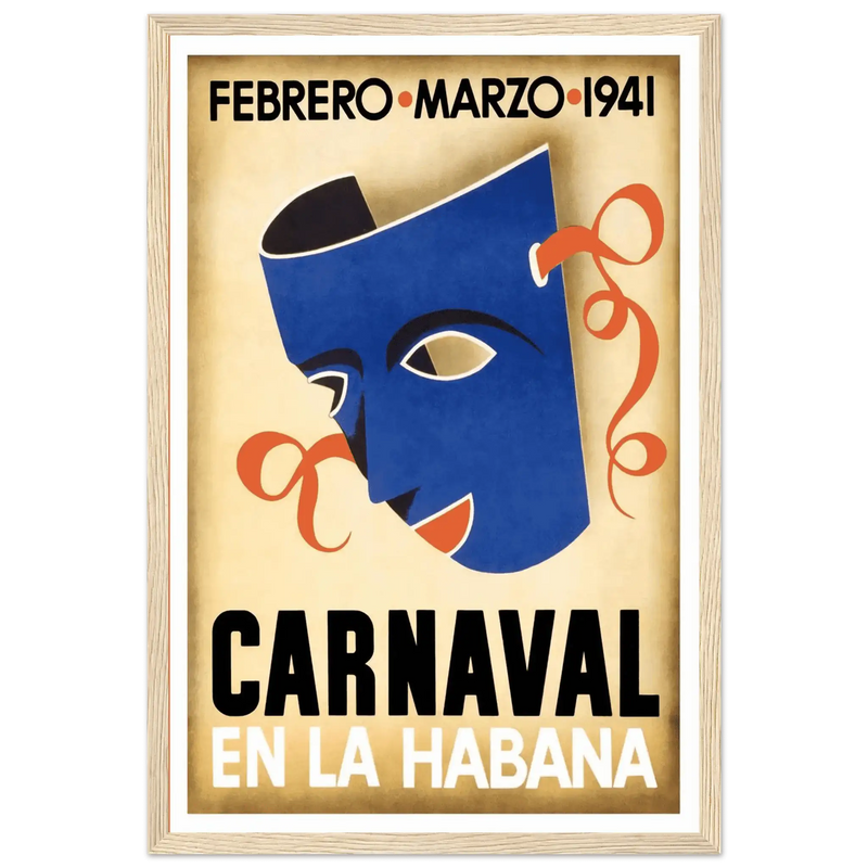 Havana Carnaval Poster, 1941