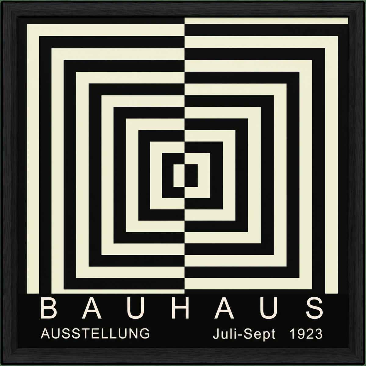 Bauhaus-style Bullseye Print by The Poster Archive