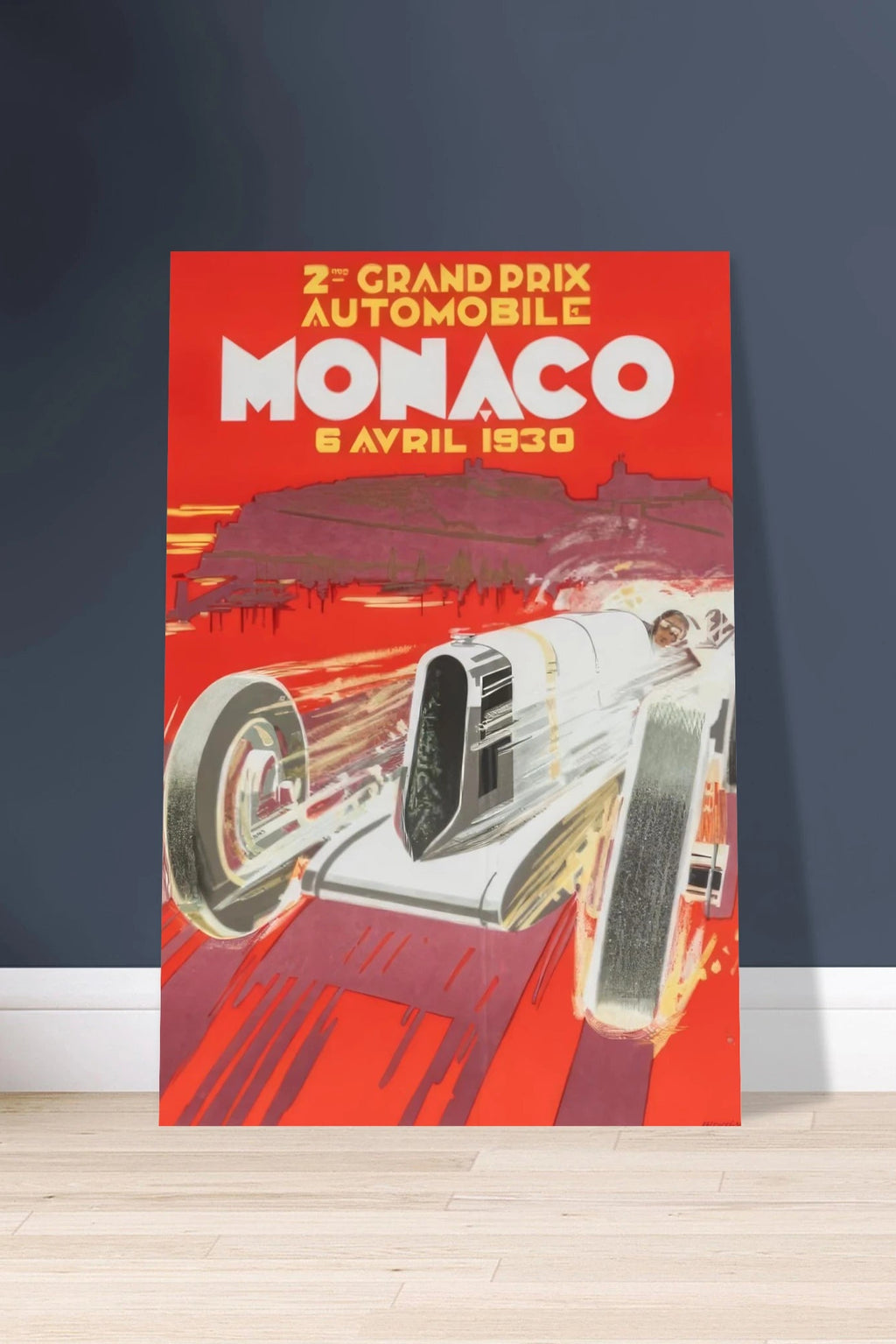 Monaco Grand Prix Poster, 1930