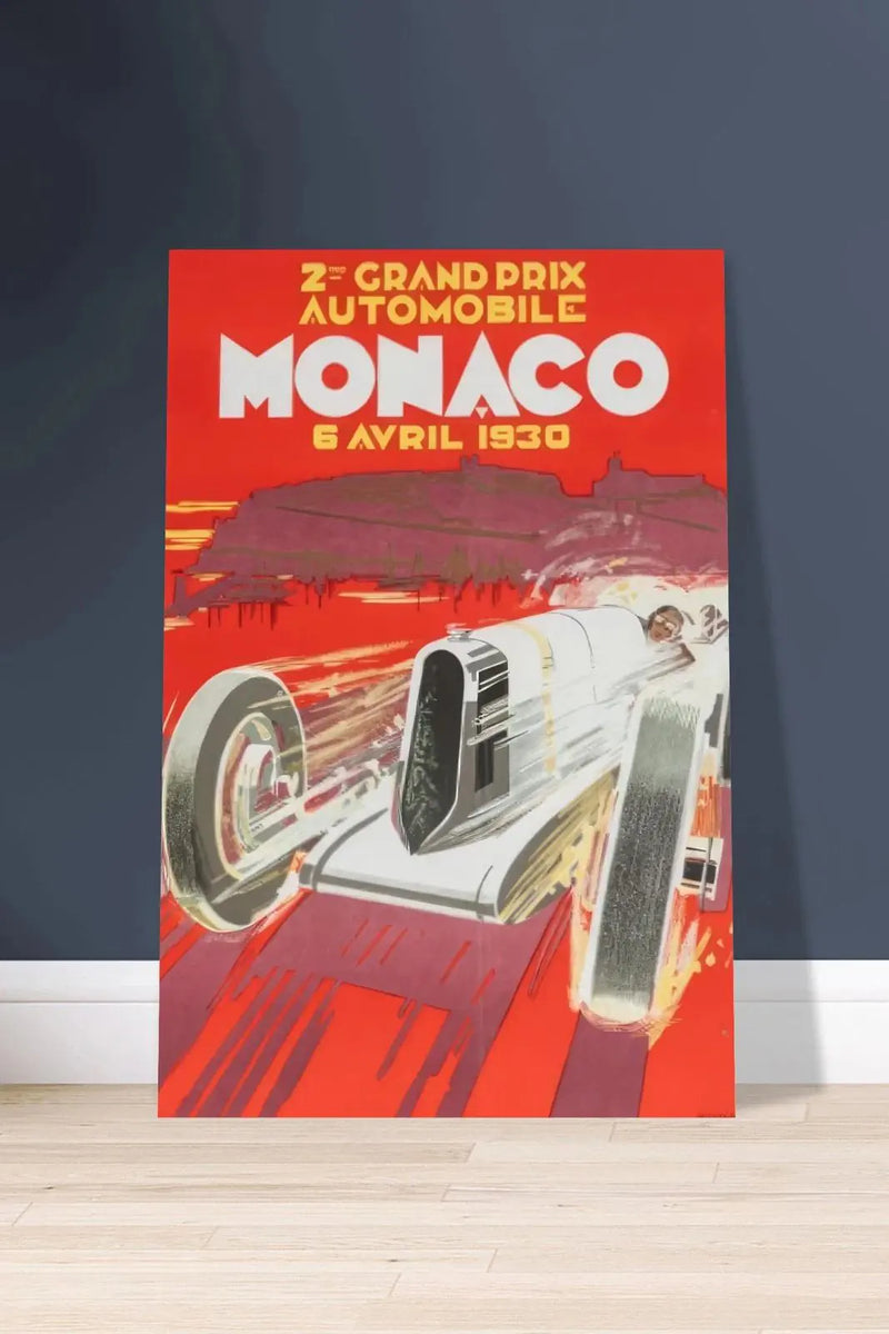 Monaco Grand Prix Poster, 1930 by The Poster Archive