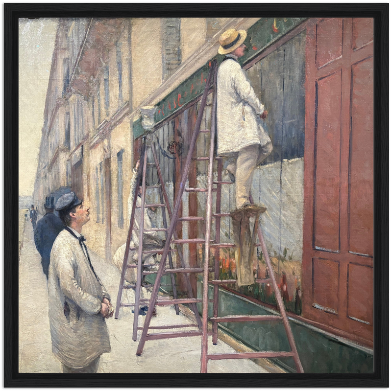 Caillebotte The House Painters, 1877 by The Poster Archive