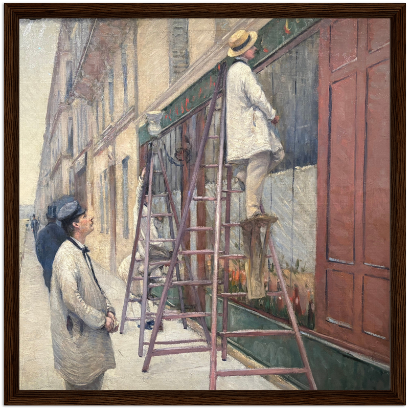 Caillebotte The House Painters, 1877 by The Poster Archive