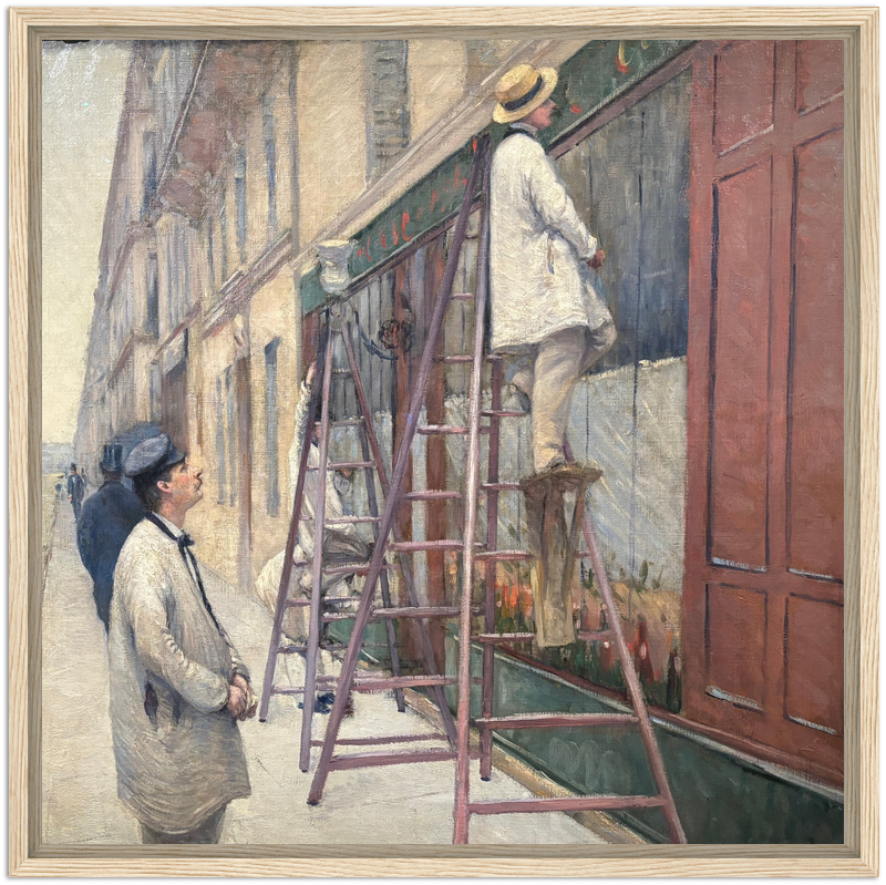 Caillebotte The House Painters, 1877 by The Poster Archive