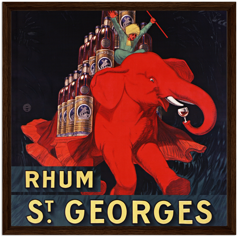 Cappiello Rhum St Georges by The Poster Archive