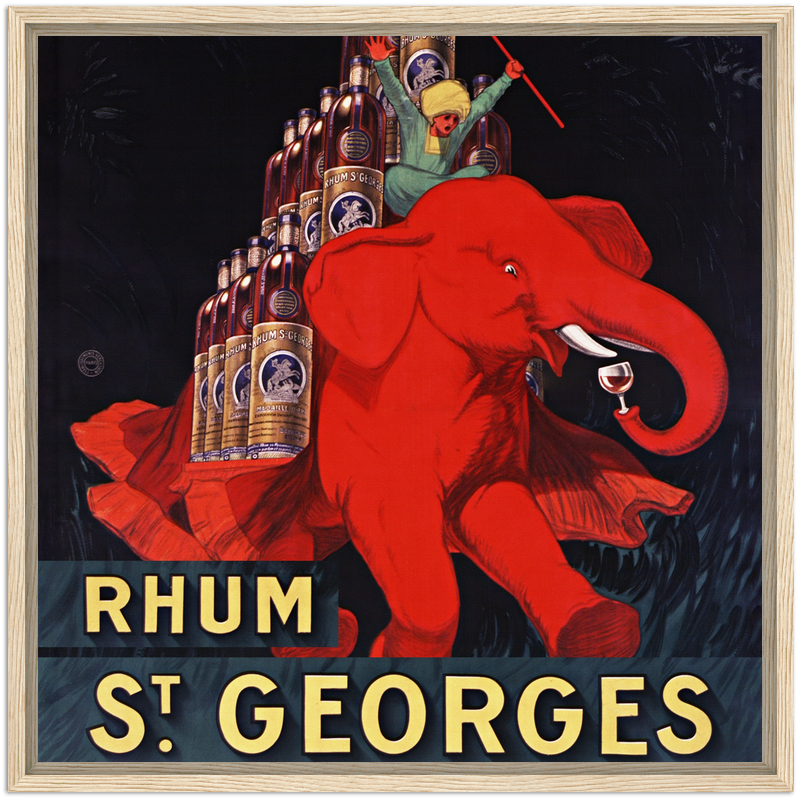 Cappiello Rhum St Georges by The Poster Archive