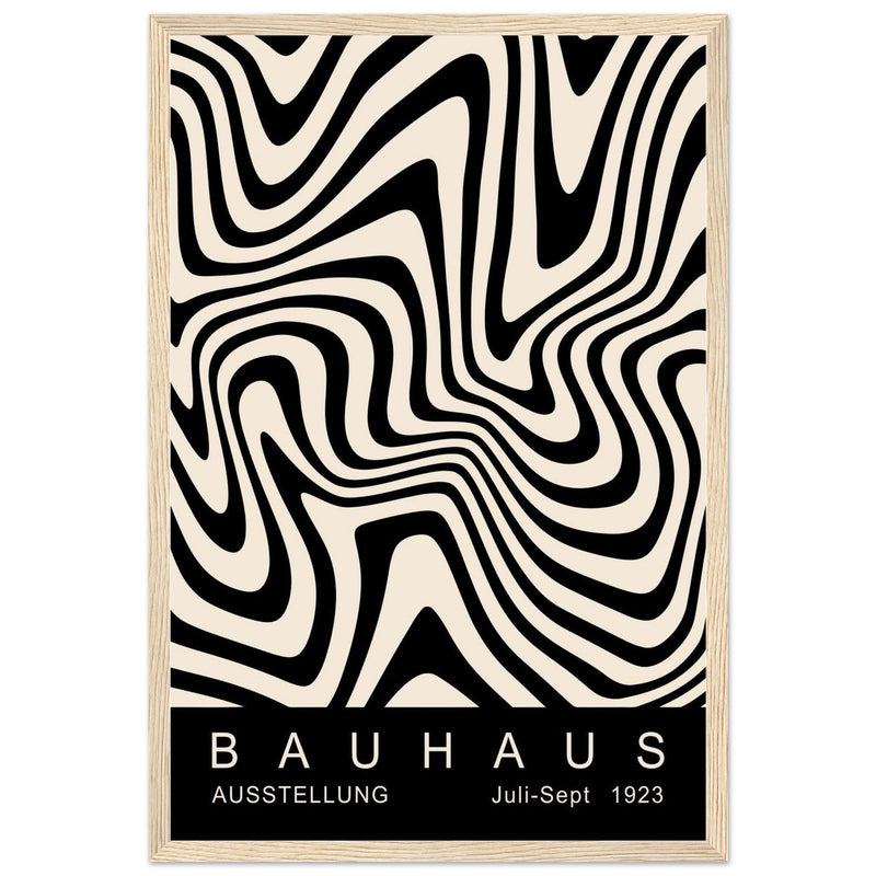 Bauhaus-style Gallery Exhibition Poster