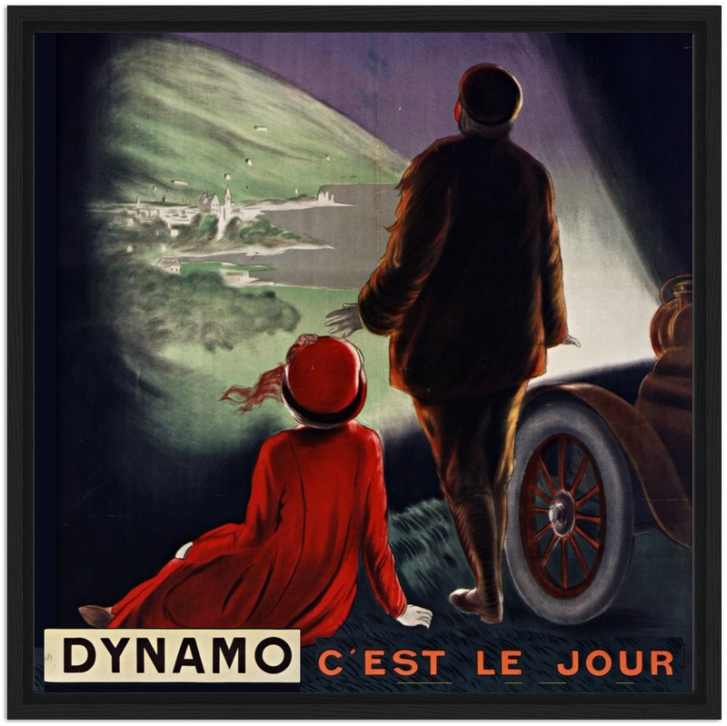 Dynamo Bike Light with Logo by The Poster Archive