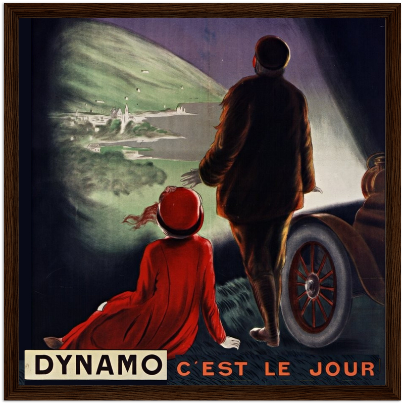 Dynamo Bike Light with Logo by The Poster Archive