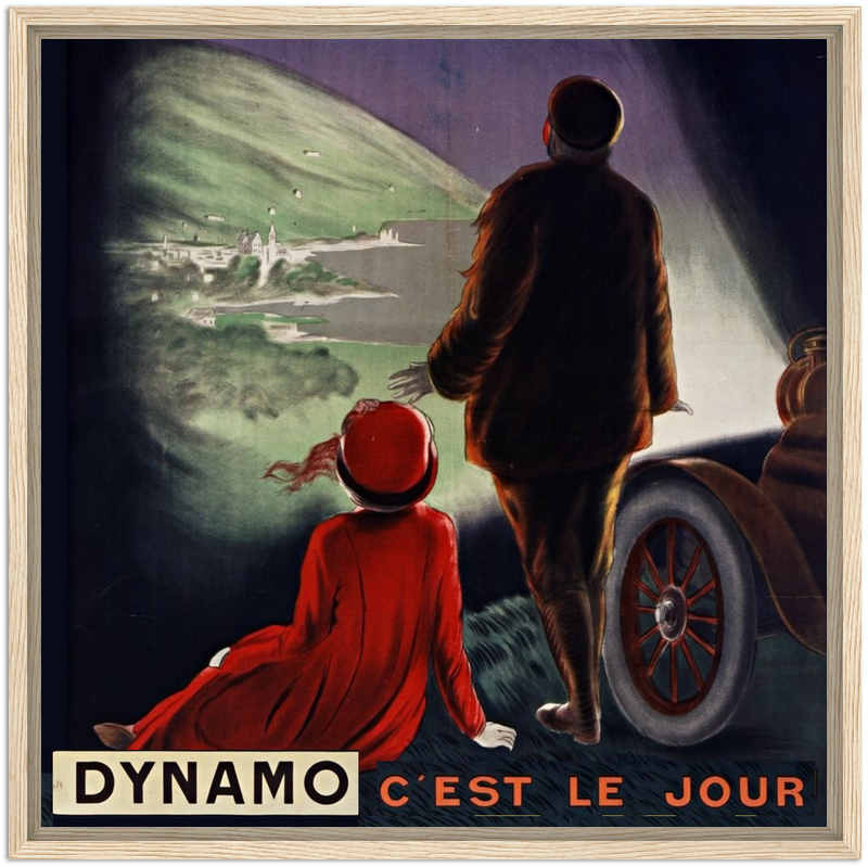 Dynamo Bike Light with Logo by The Poster Archive