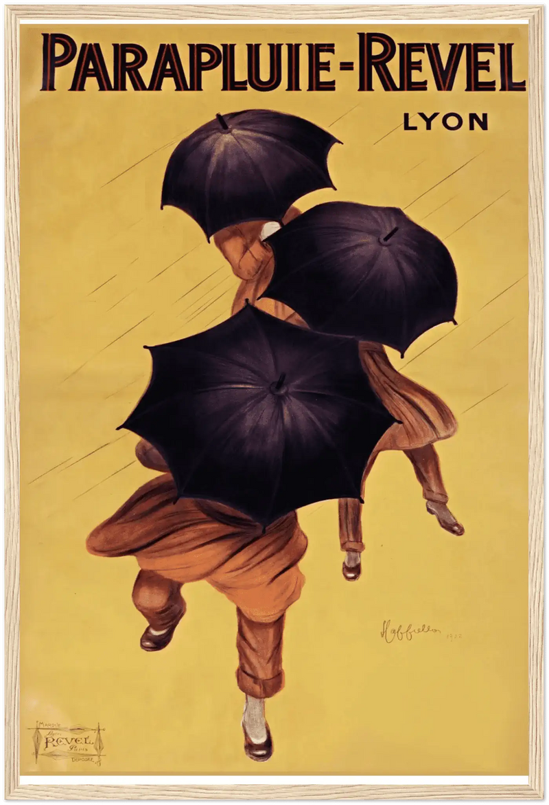 Parapluie-Revel — Classic French Umbrella Advertising Poster, 1922