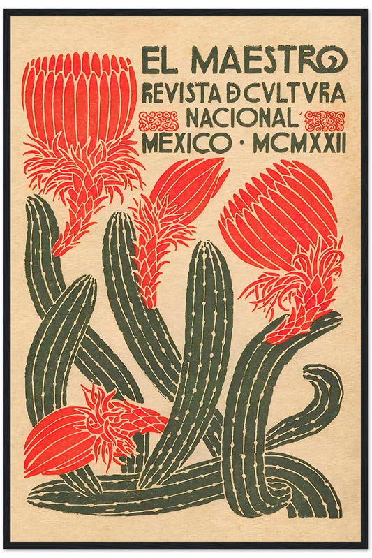 El Maestro Mexican Advertising Poster