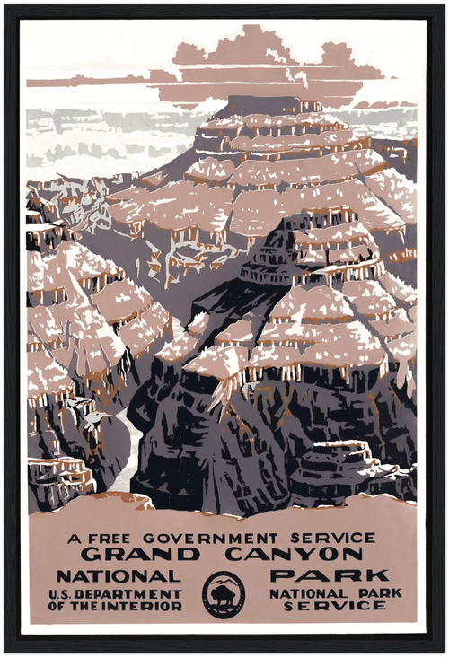 WPA Grand Canyon National Park Poster, 1930s
