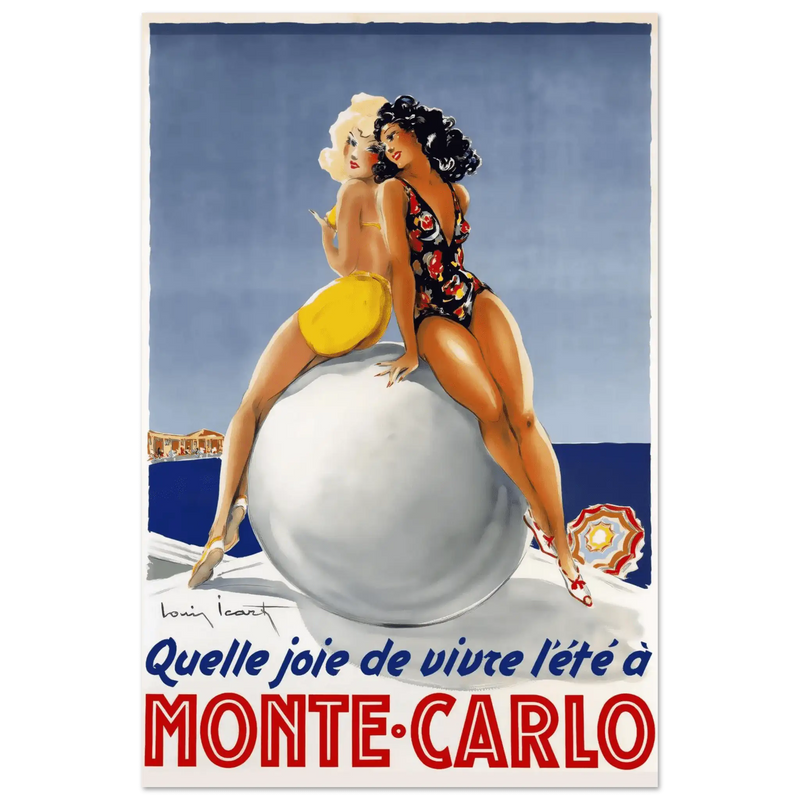 Monte Carlo Travel Poster, 1940s
