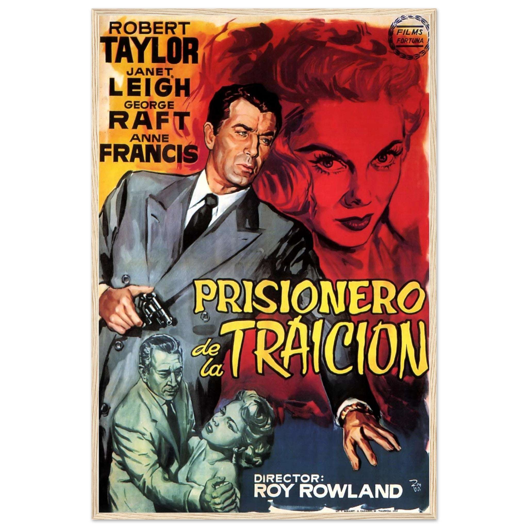 Latin American Film Noir Poster, 1940s