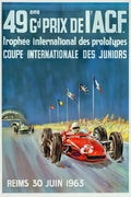International Grand Prix Racing Poster, 1963