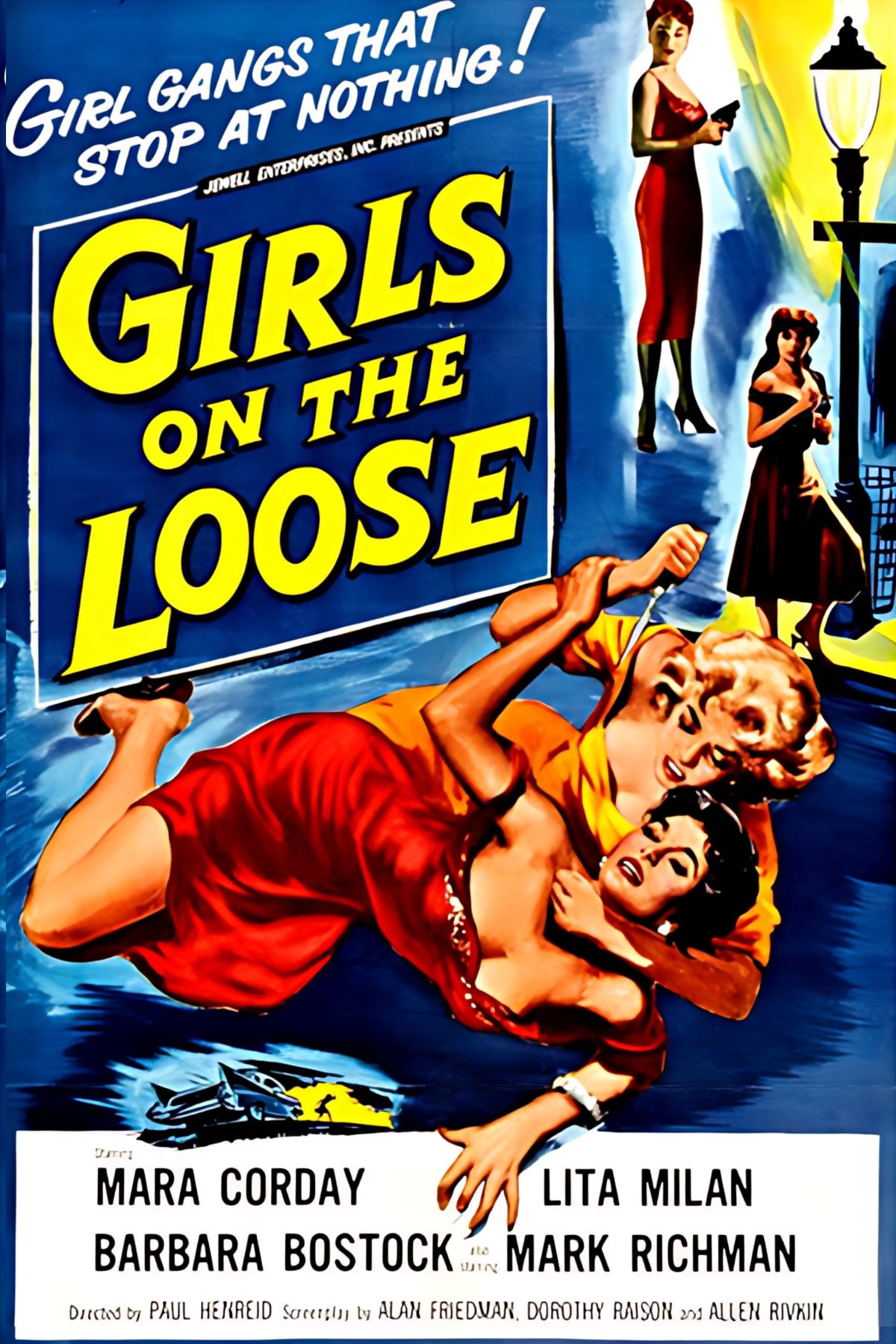 Pulp Crime B-Movie Poster by The Poster Archive