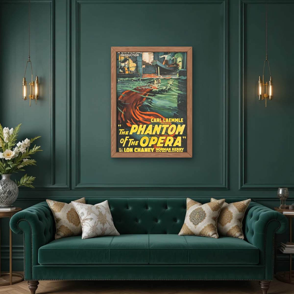 Phantom of the Opera Movie Poster, 1920s by The Poster Archive