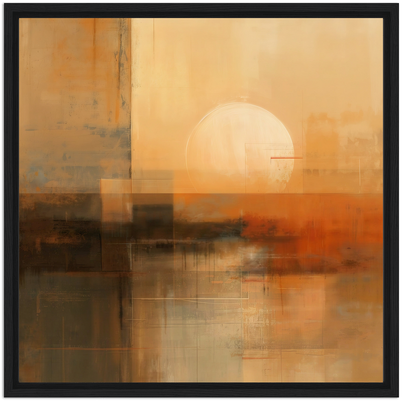Golden Hour Abstract by The Poster Archive