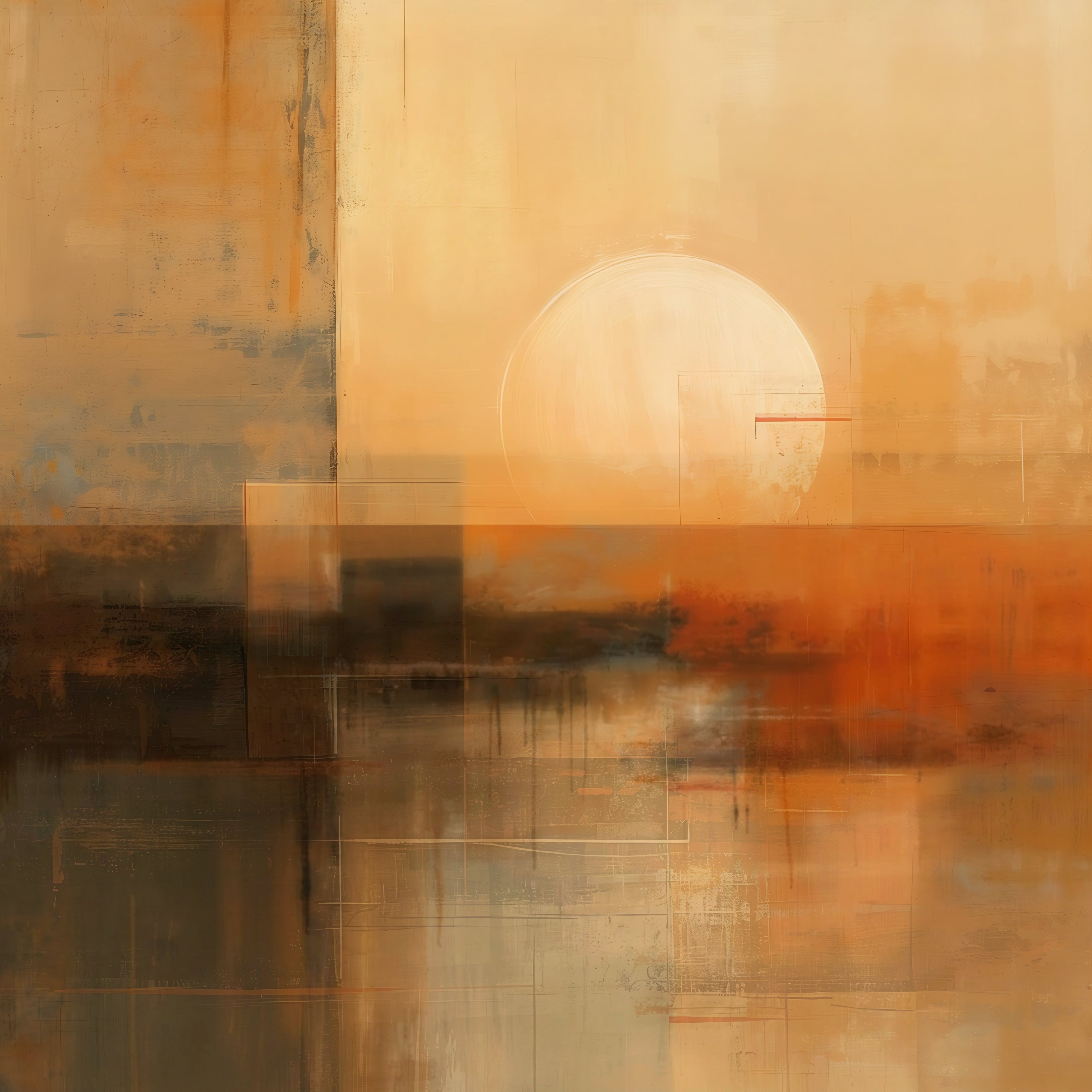 Golden Hour Abstract