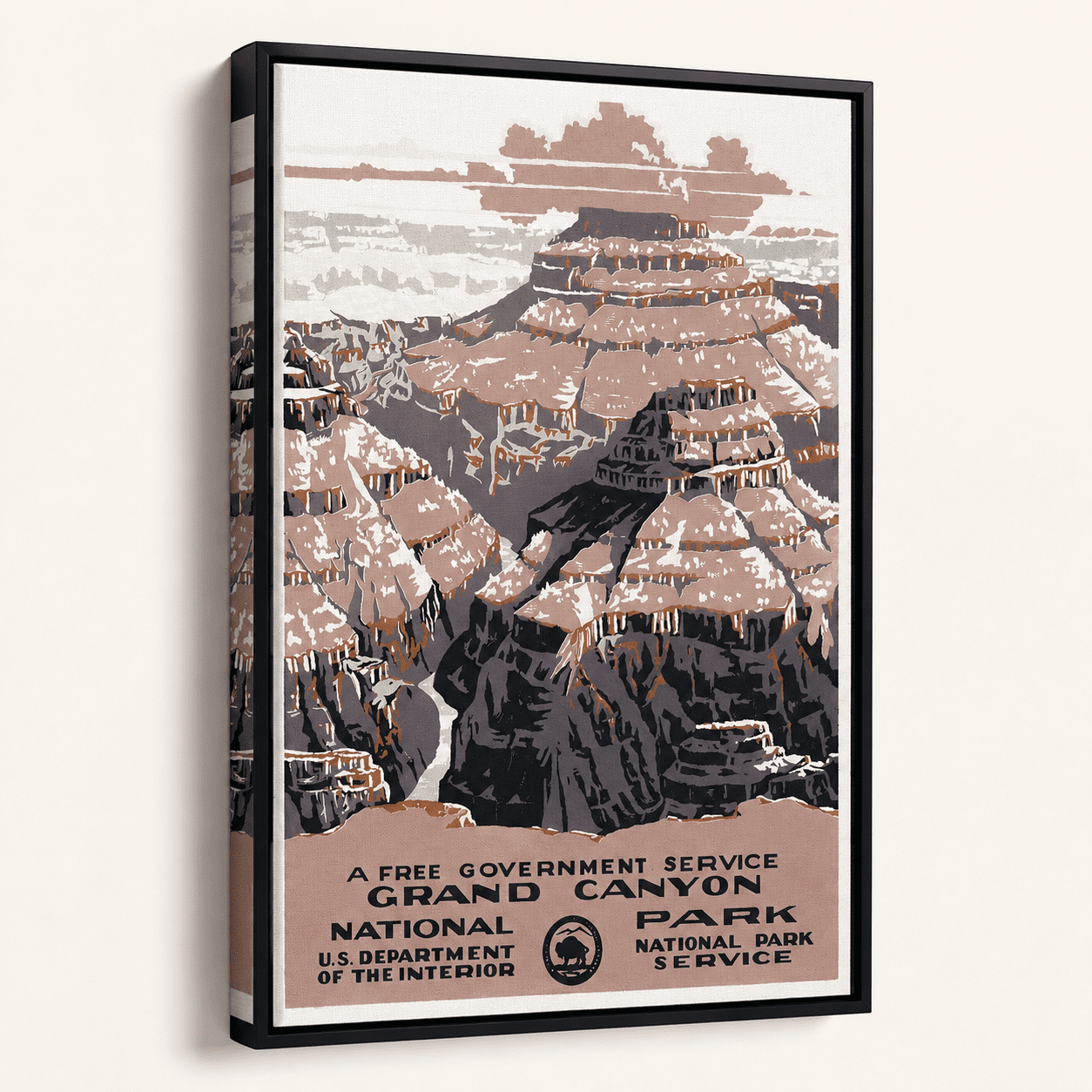 WPA Grand Canyon National Park Poster, 1930s by The Poster Archive