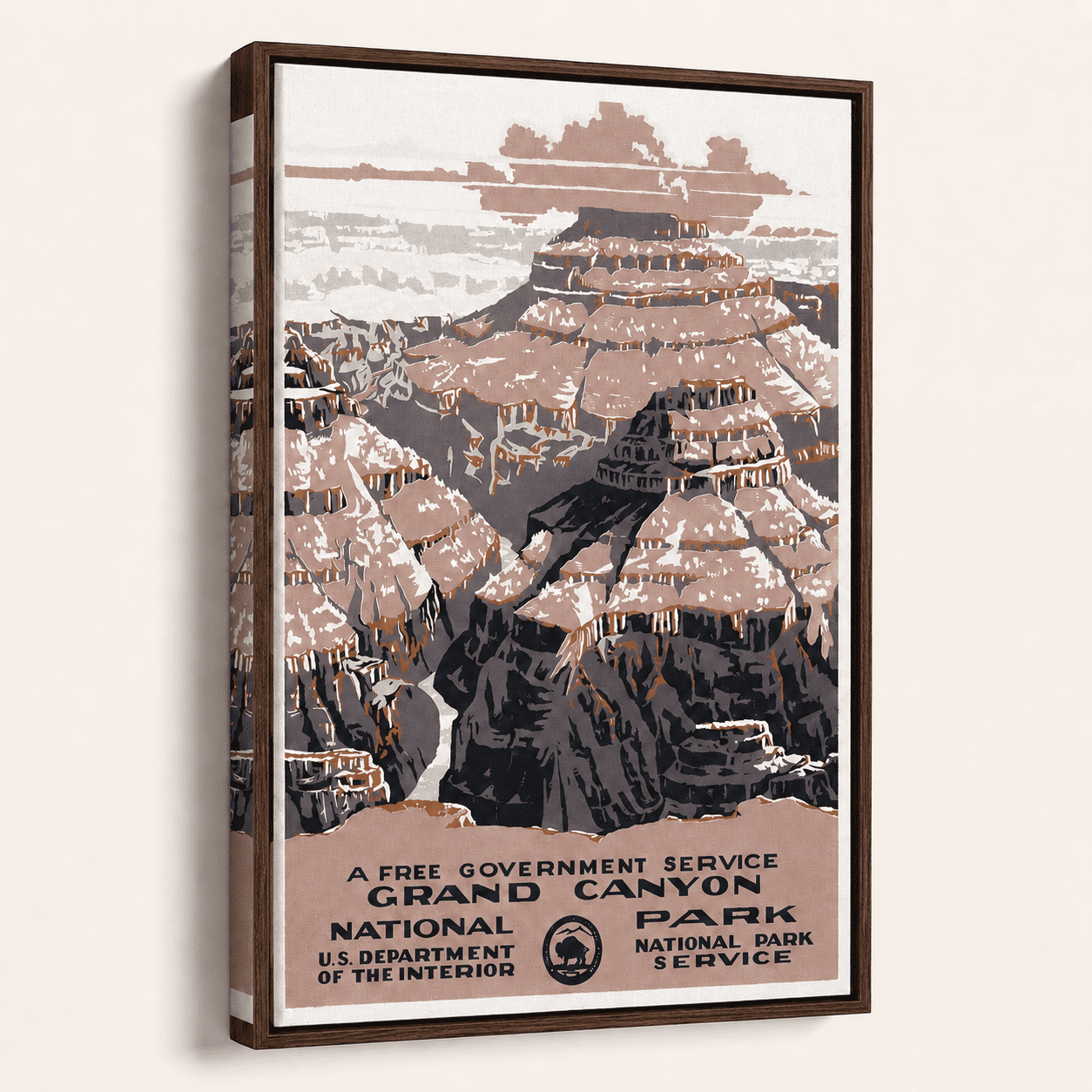 WPA Grand Canyon National Park Poster, 1930s by The Poster Archive