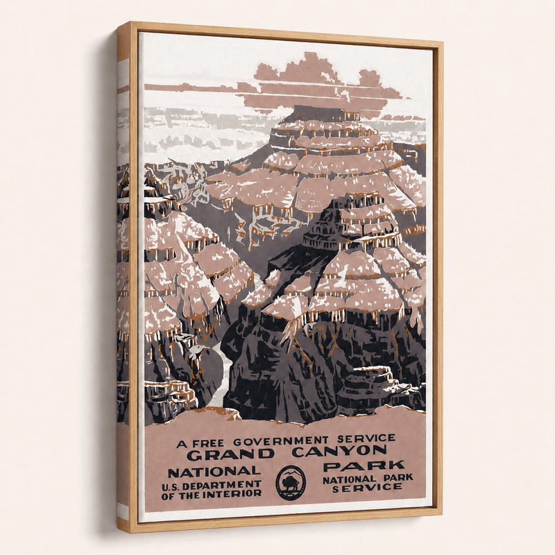 WPA Grand Canyon National Park Poster, 1930s by The Poster Archive