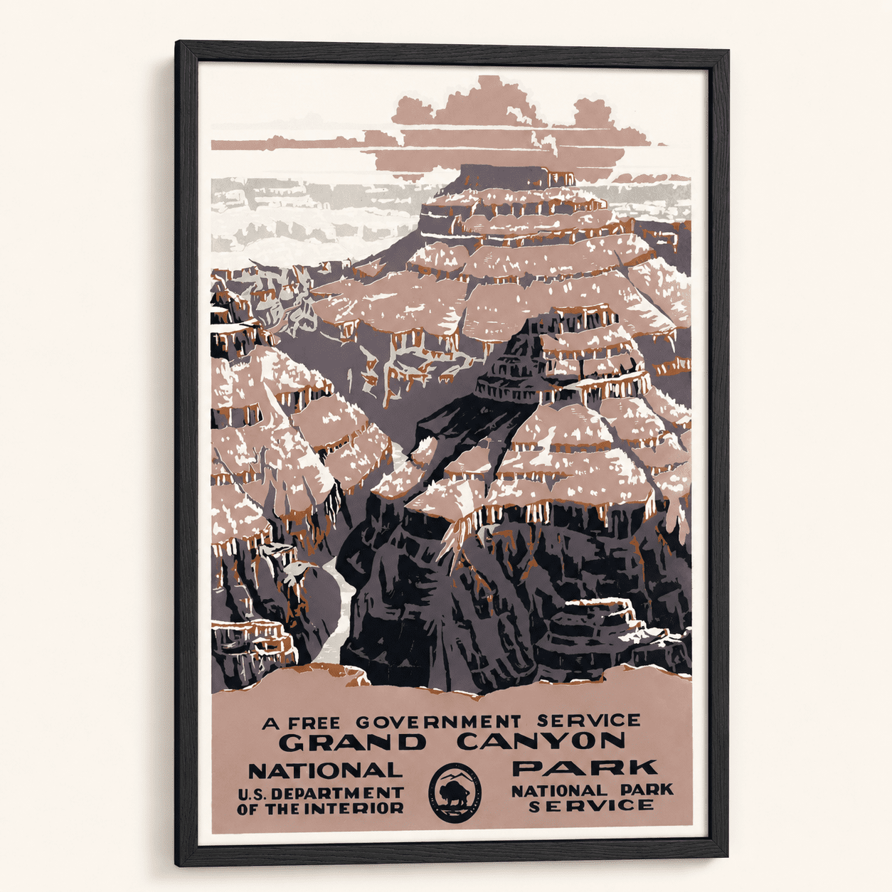 WPA Grand Canyon National Park Poster, 1930s by The Poster Archive