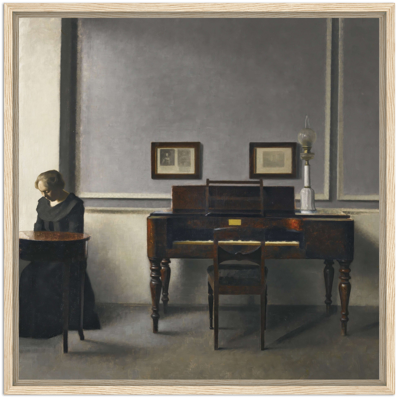 Hammershoi Interior Series #3 by The Poster Archive