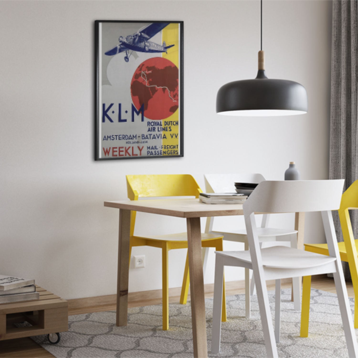 Dutch KLM Amsterdam Travel (1930s)