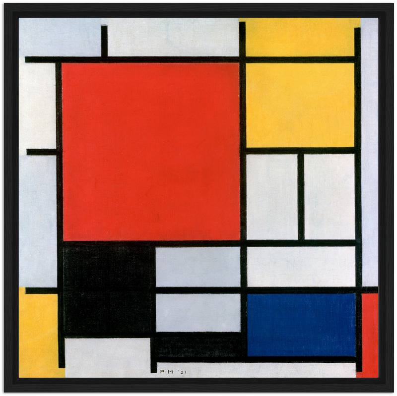 Mondrian Bauhaus style, 1921 by The Poster Archive