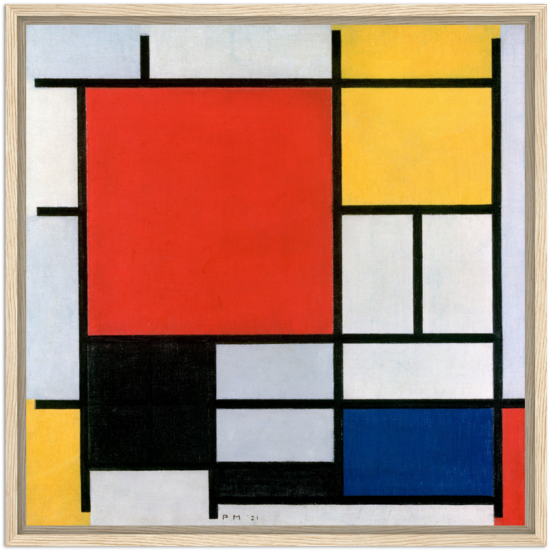 Mondrian Bauhaus style, 1921 by The Poster Archive