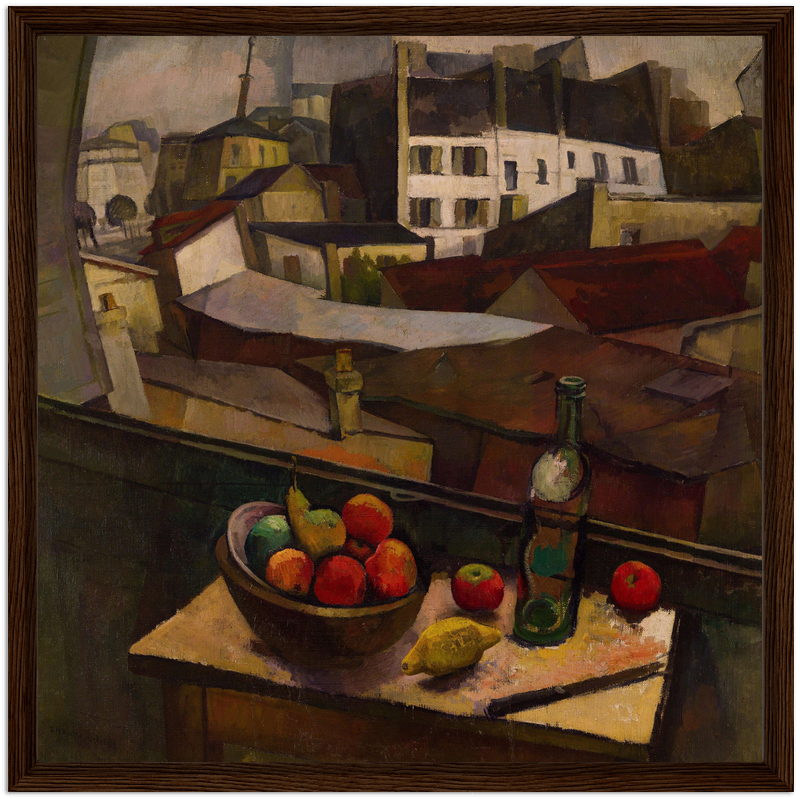 Rivera Knife and Fruit Still Life, 1917 by The Poster Archive