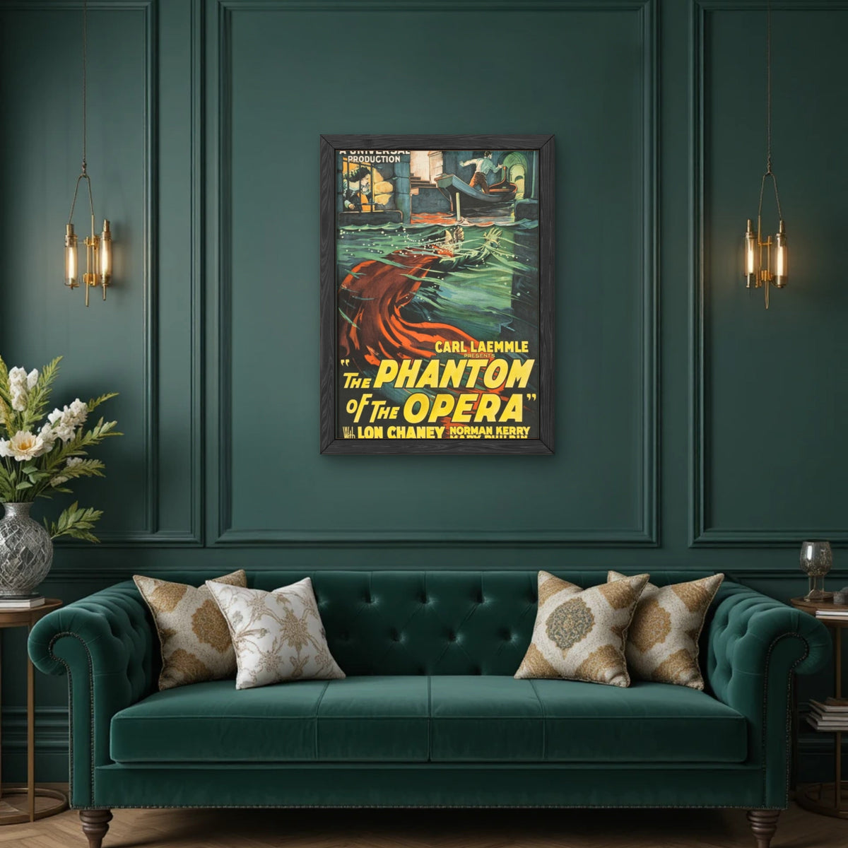Phantom of the Opera Movie Poster, 1920s by The Poster Archive