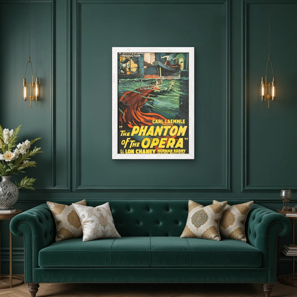 Phantom of the Opera Movie Poster, 1920s by The Poster Archive