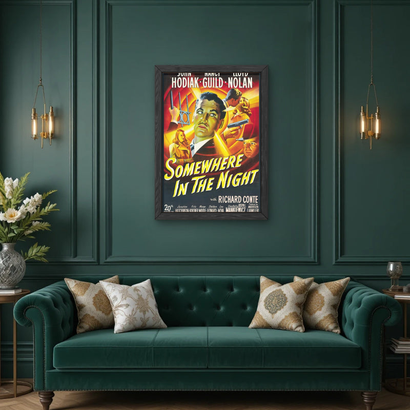 Film Noir B-Movie Poster, 1940s by The Poster Archive