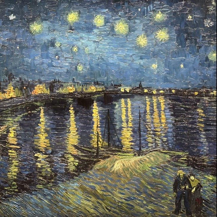 Van Gogh Starry Night Over the Rhone, 1888 by The Poster Archive