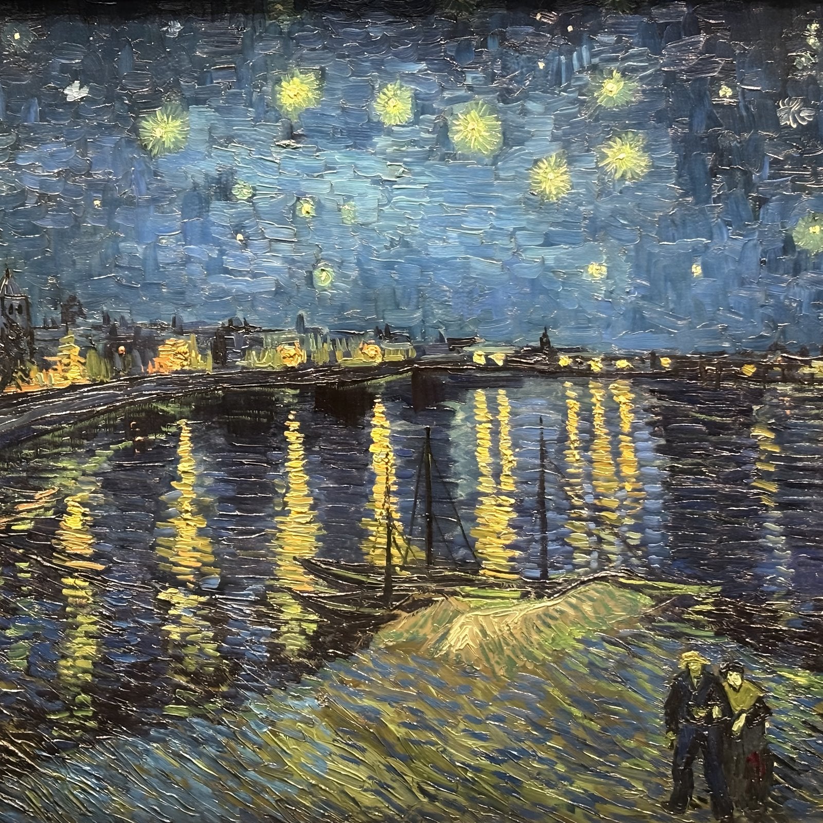 Van Gogh Starry Night Over the Rhone, 1888 by The Poster Archive