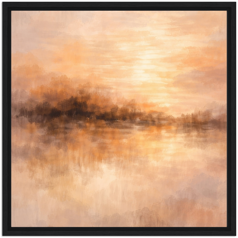 Sunset over the Lake by The Poster Archive
